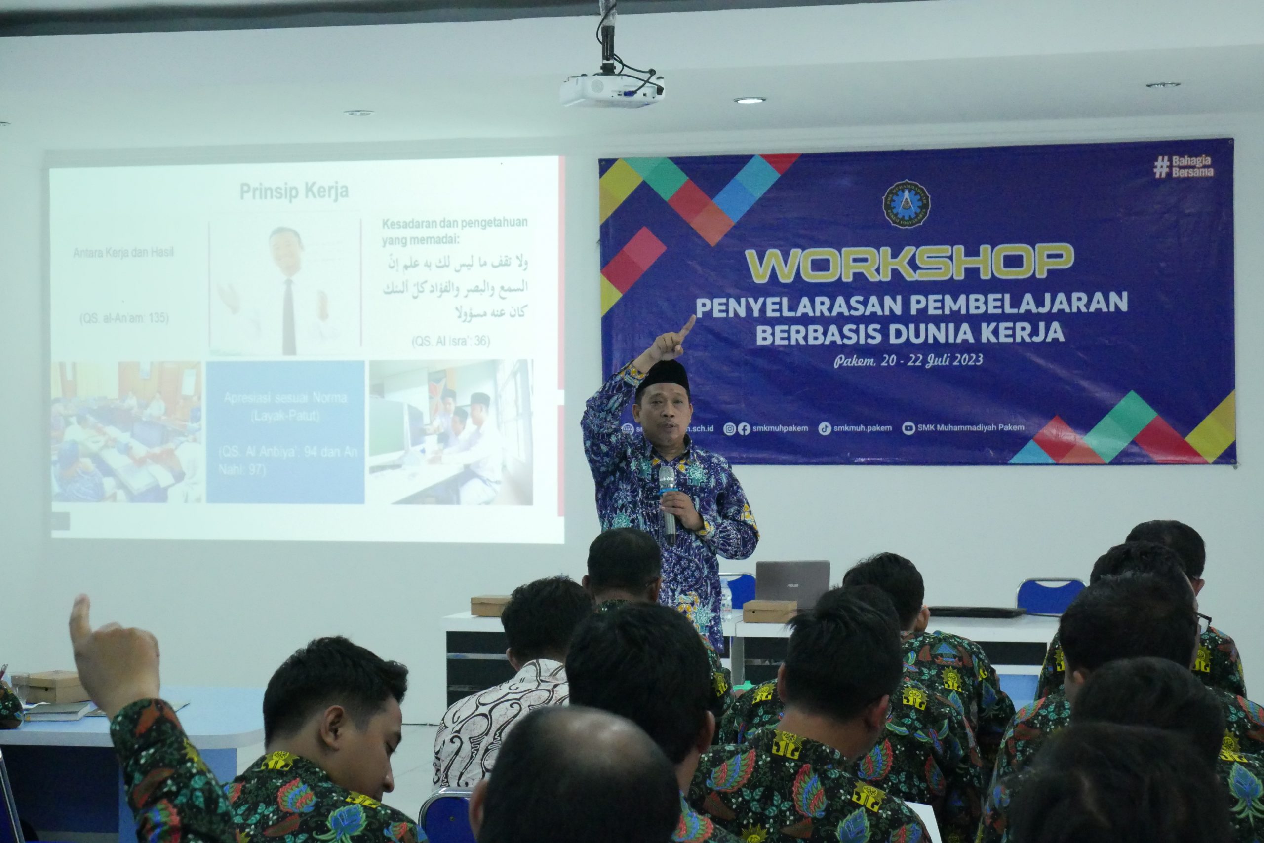 Workshop Penyelarasan Pembelajaran Berbasis Dunia Kerja